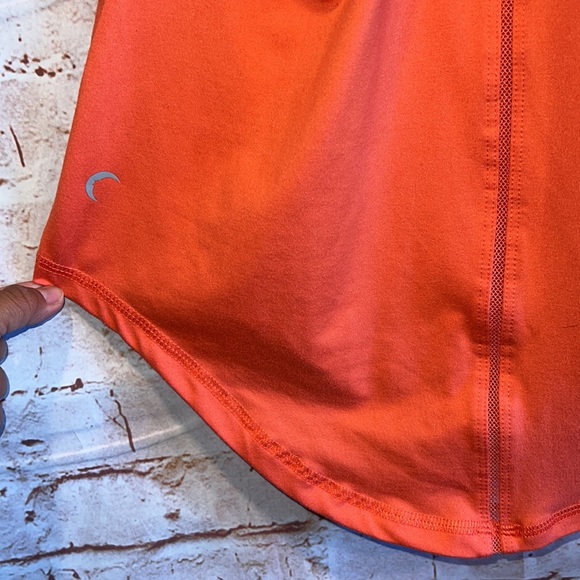 Zyia effortless tank long NWT M coral sleeveless racer back activewear womens - Picture 7 of 9